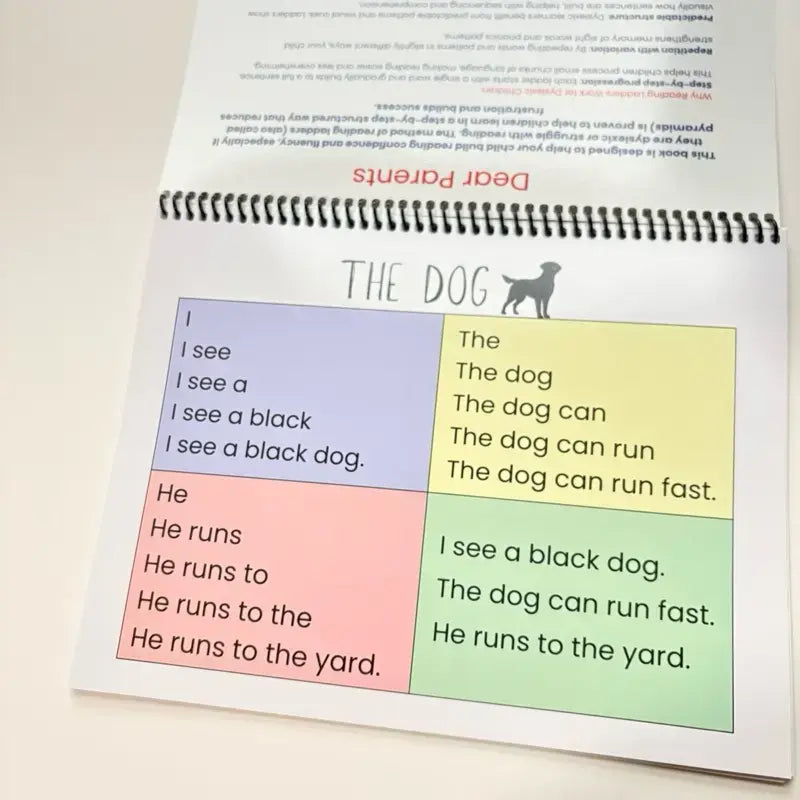 Reading Ladders page example